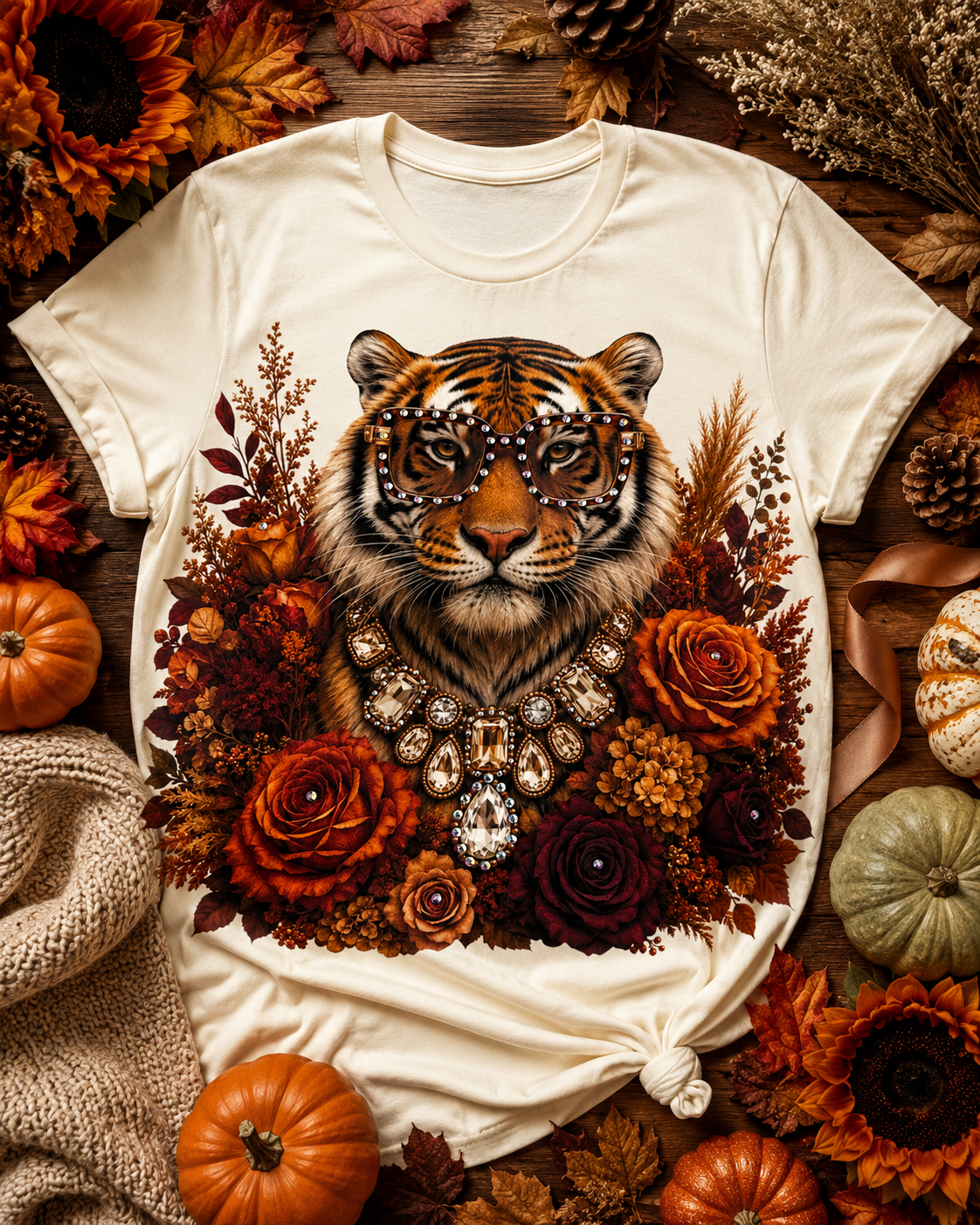 Tiger Cream Graphic Tee