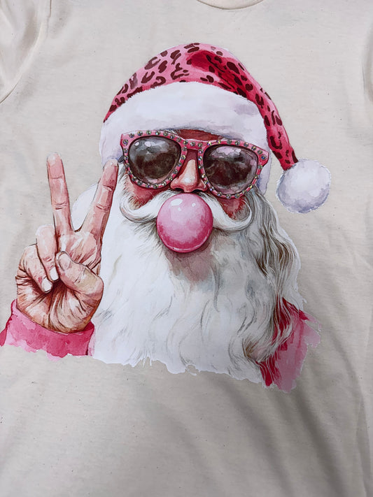 Keep it Gypsy Santa Bubble Graphic Tee