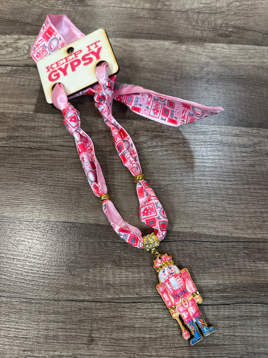 Keep it Gypsy Nutcracker Scarf Necklace