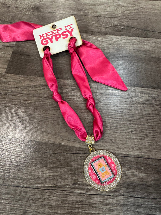 Keep it Gypsy Gingerbread Scarf Necklace