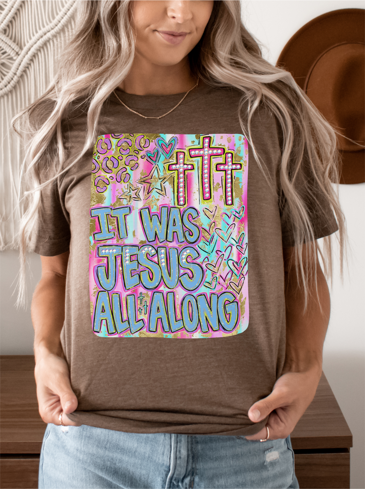 It Was Jesus All Along Graphic Tee