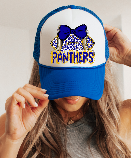 Panthers Mascot Trucker Ballcap