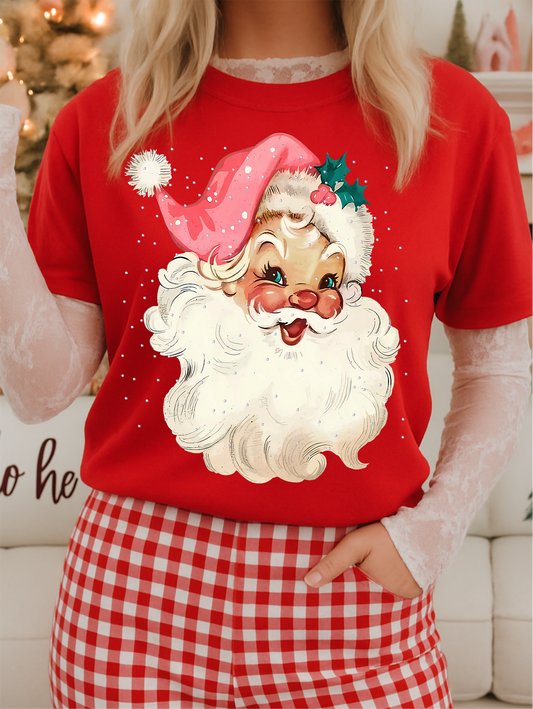 Retro Santa Graphic Tee