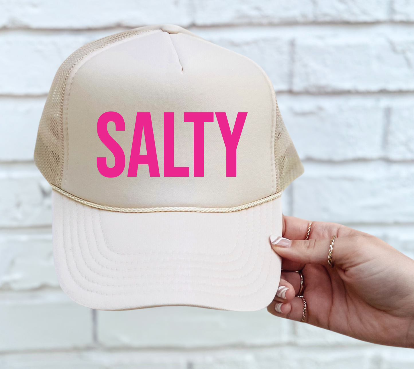 Salty TRUCKER CAP TAN