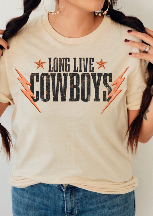 GRAPHIC TEE 358C Long Live Cowboys