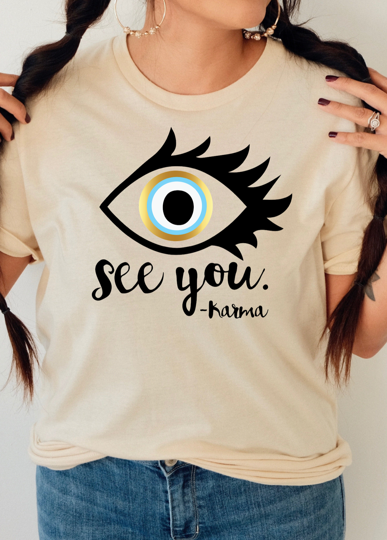 GRAPHIC TEE 334C Eye See You