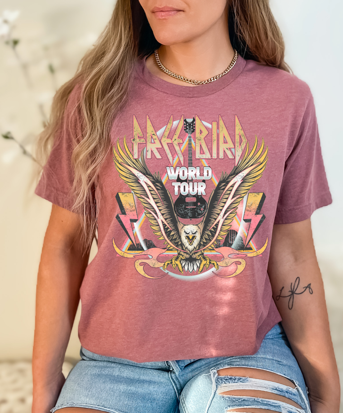 GRAPHIC TEE 338DP FreeBird World Tour