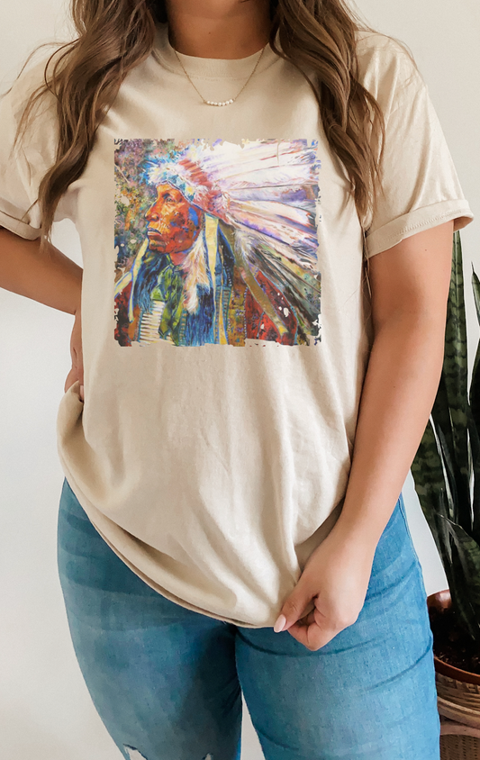 GRAPHIC TEE 191S Indian