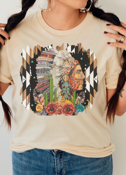 GRAPHIC TEE 202C Indian