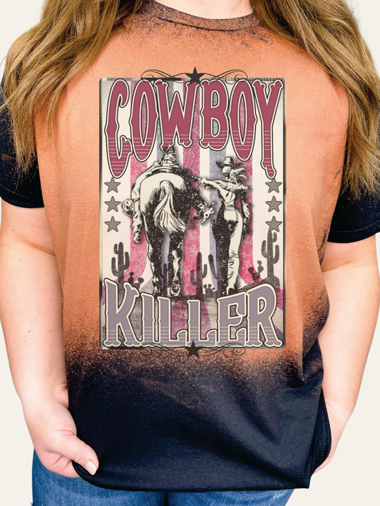 GRAPHIC TEE 184B Cowboy Killer