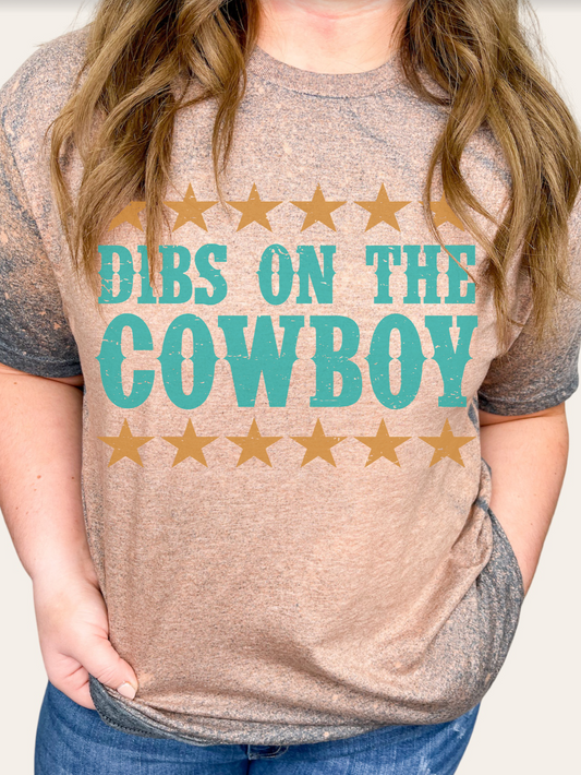 GRAPHIC TEE 170DG Dibs on the Cowboy