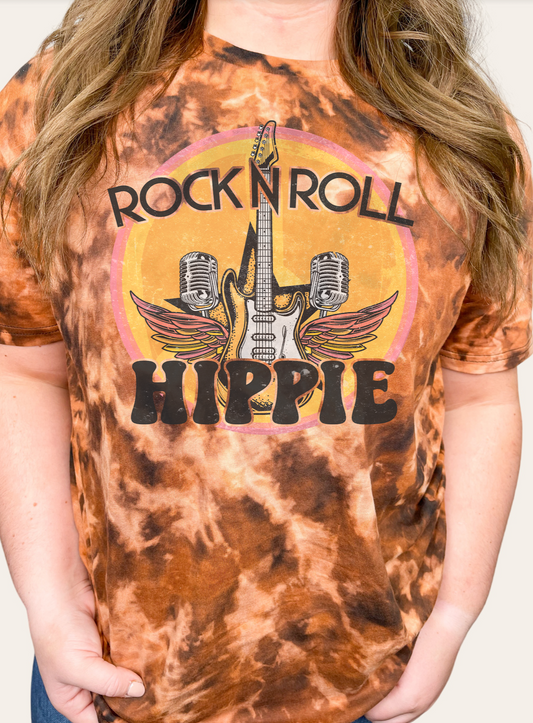 GRAPHIC TEE 275B Rock N Roll Hippie