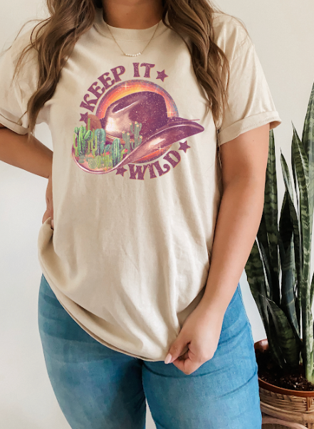 GRAPHIC TEE 389S Keep it Wild