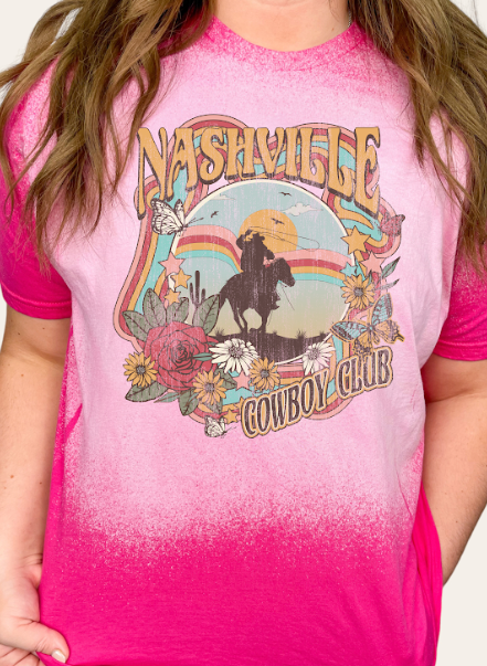 GRAPHIC TEE 398P Nashville Cowboy Club