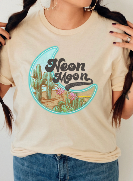 GRAPHIC TEE 405C Neon Moon
