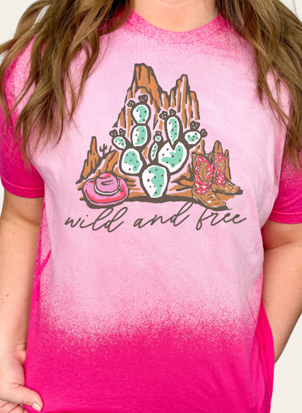 GRAPHIC TEE 431P Wild and Free