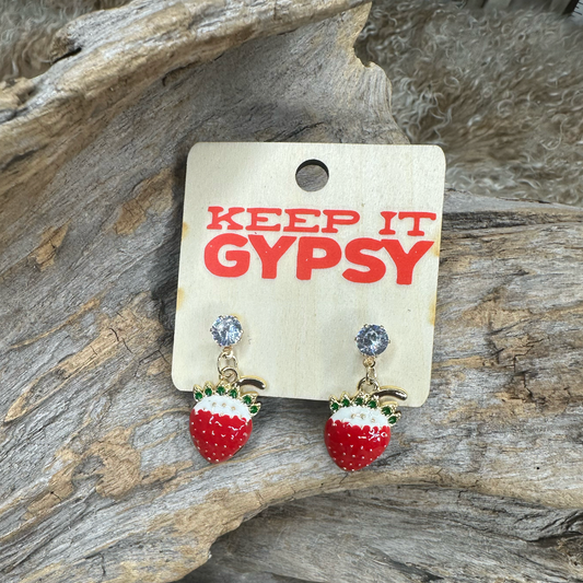 Strawberry Earrings