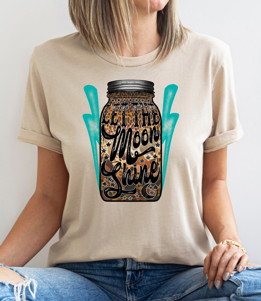 GRAPHIC TEE 268S Let the Moon Shine
