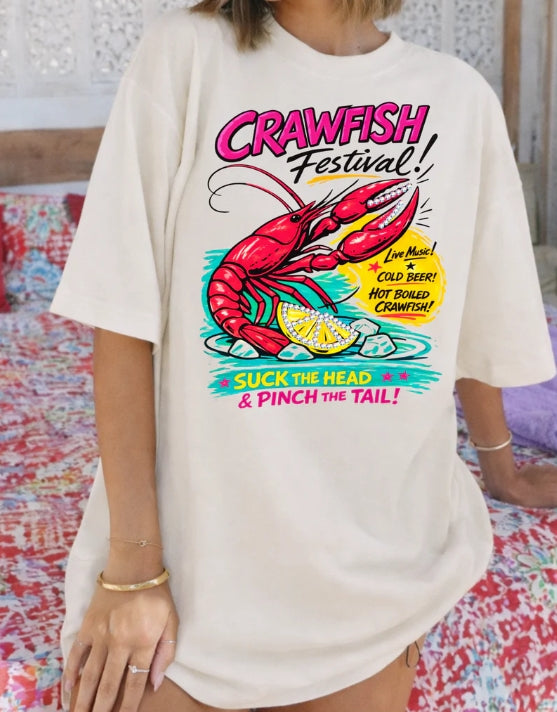Crawfish Graphic Tees