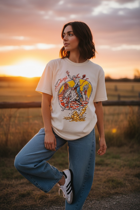 Long Live Cowboys Graphic Tee