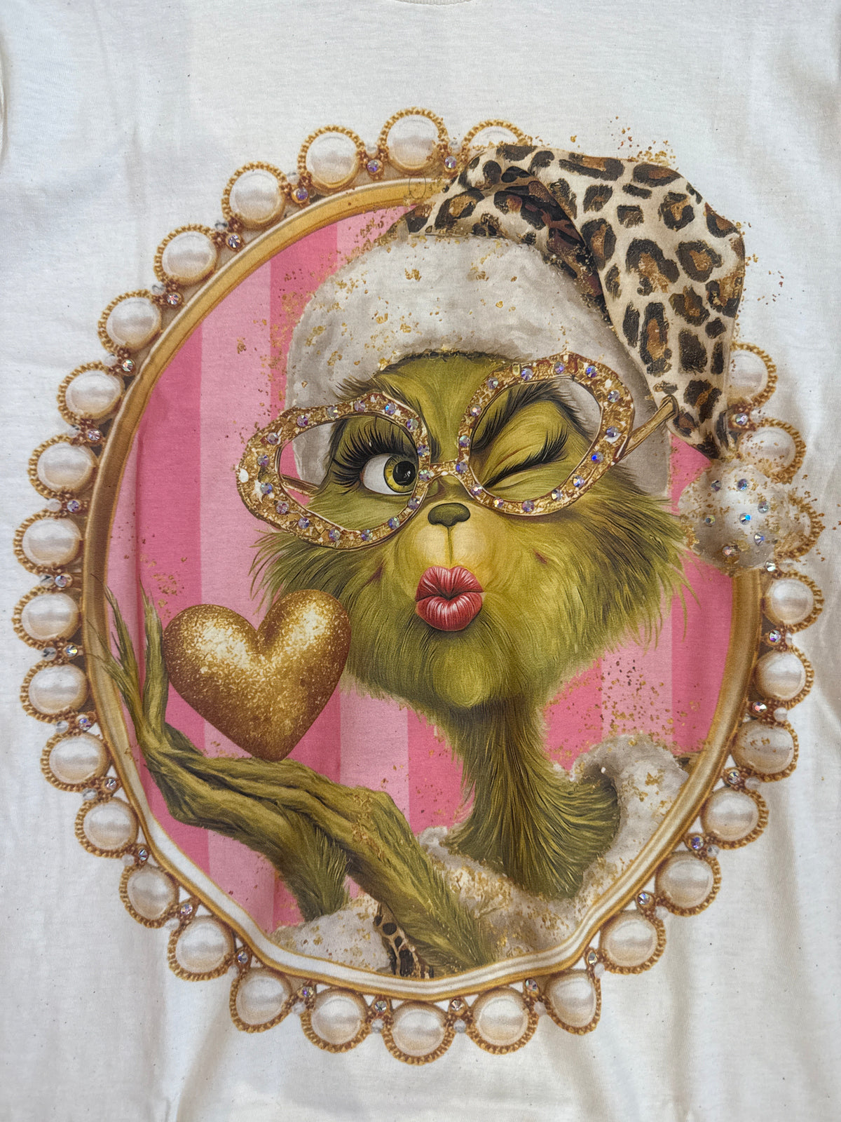 Green Girl Cream Graphic Tee 2215