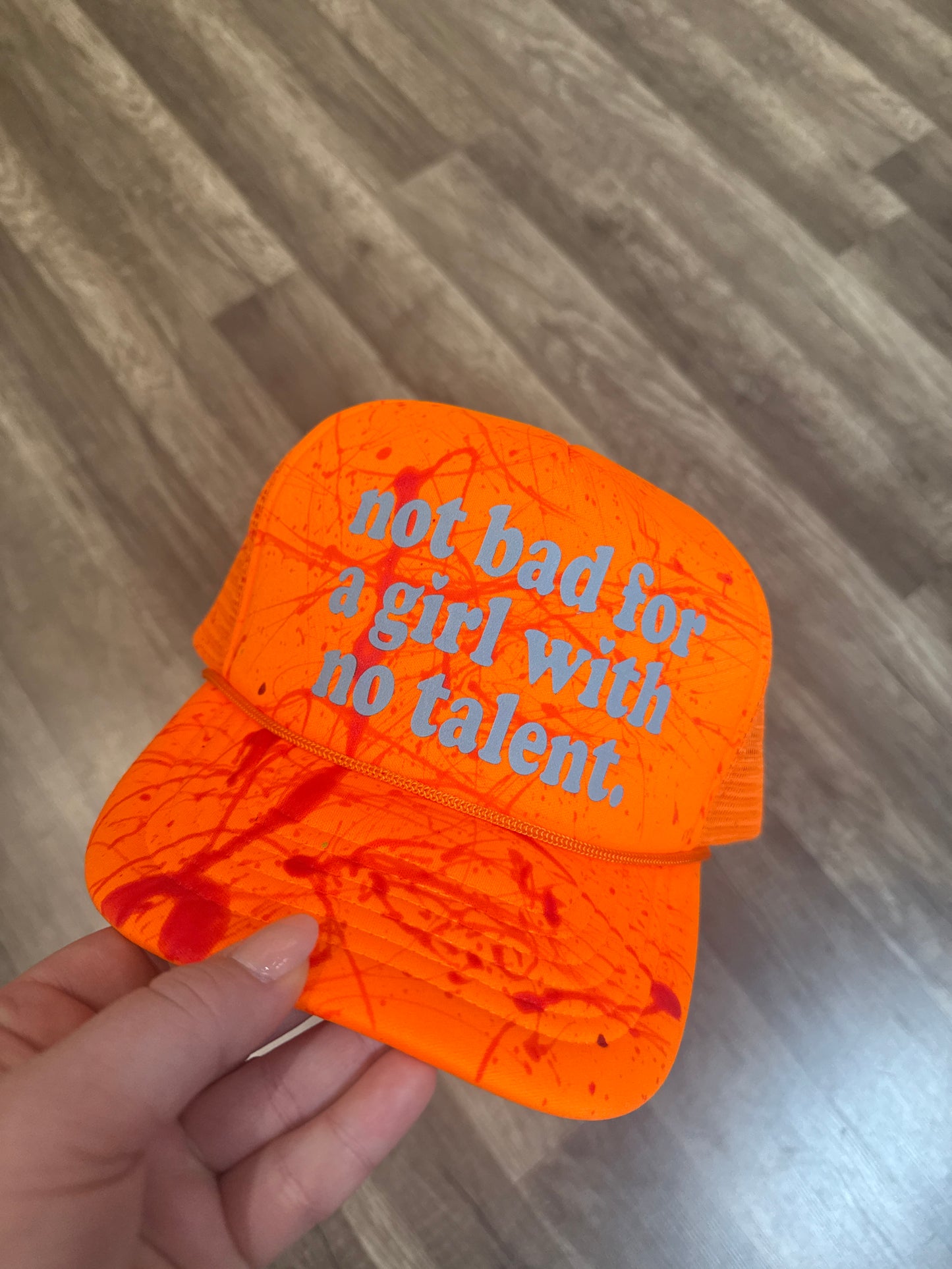 DSP Ballcap Not Bad for a Girl with No Talent