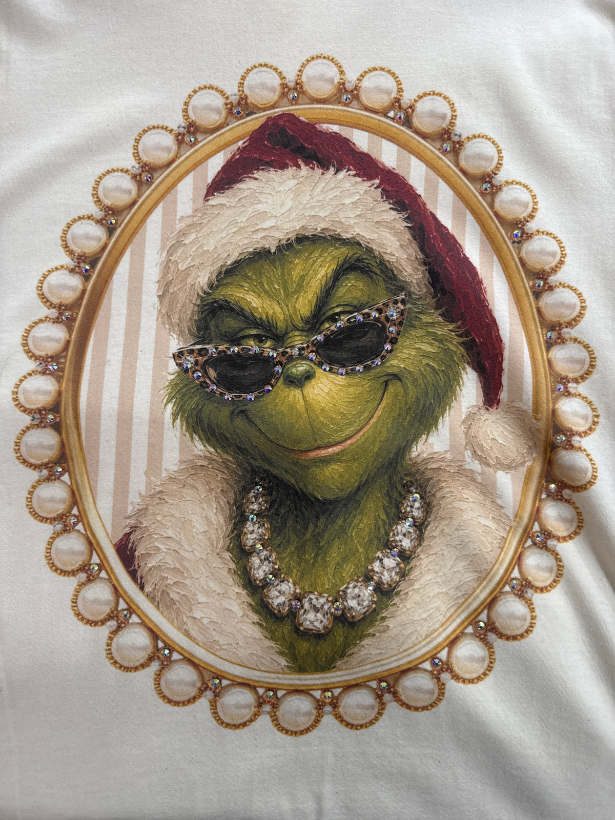 Green Guy Cream Graphic Tee 2194
