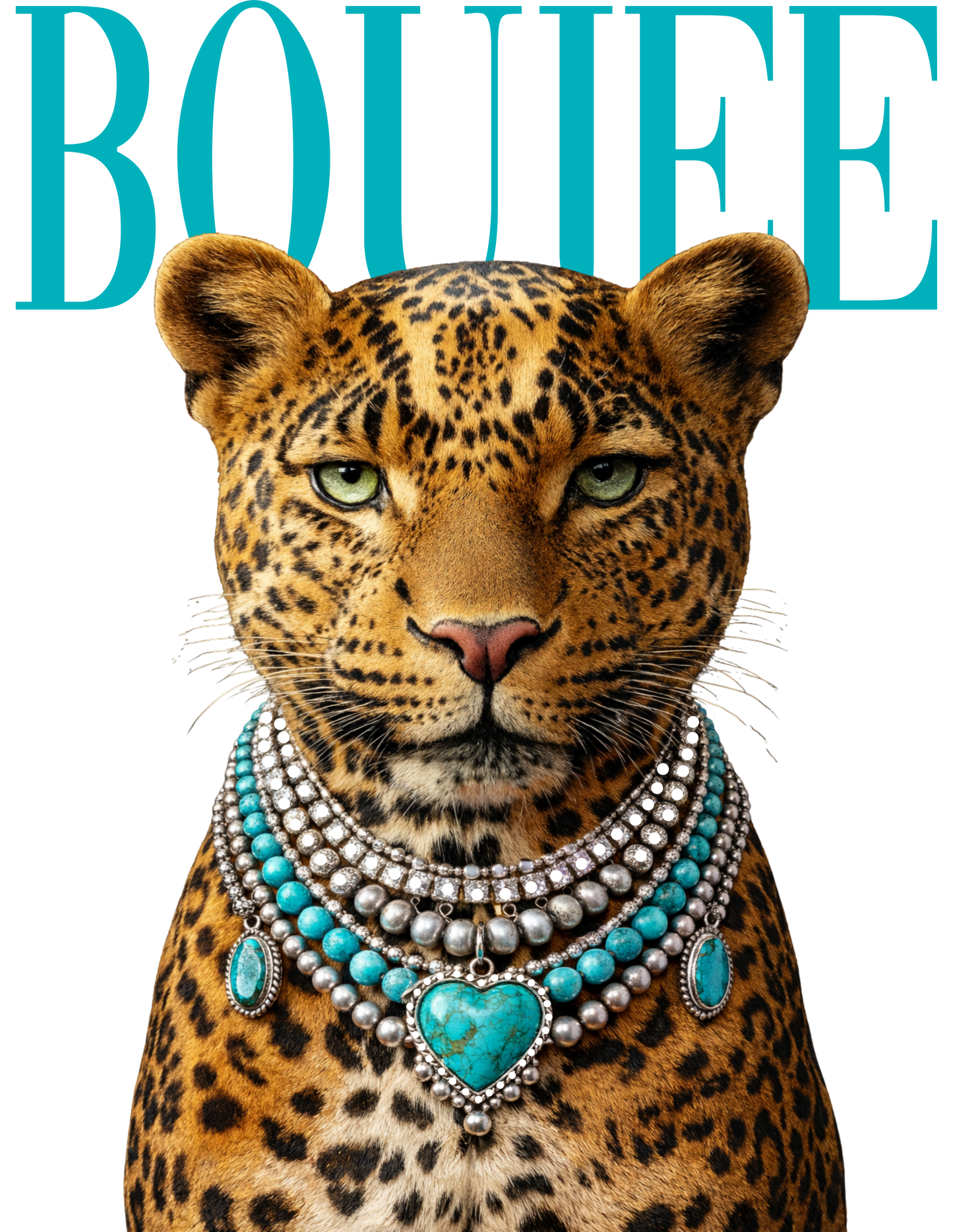 Boujee Leopard Graphic Tee