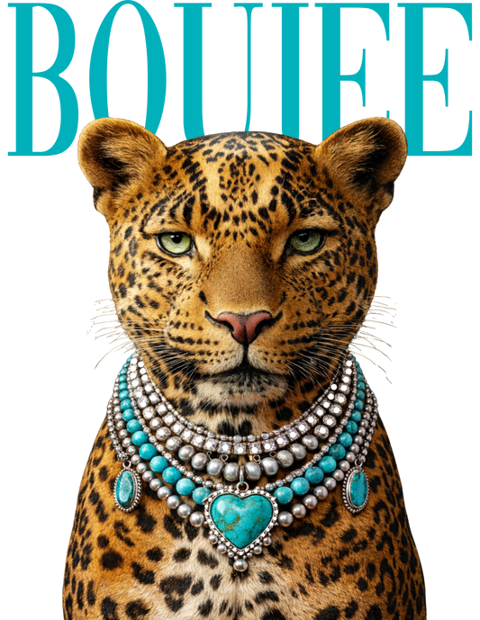 Boujee Leopard Graphic Tee