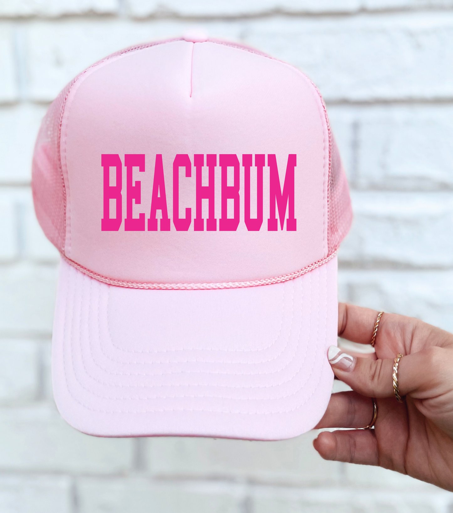 Beachbum TRUCKER CAP LTPNK