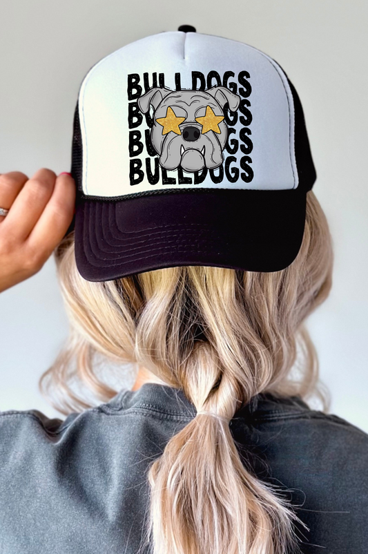 Bulldogs Mascot Trucker Ballcap