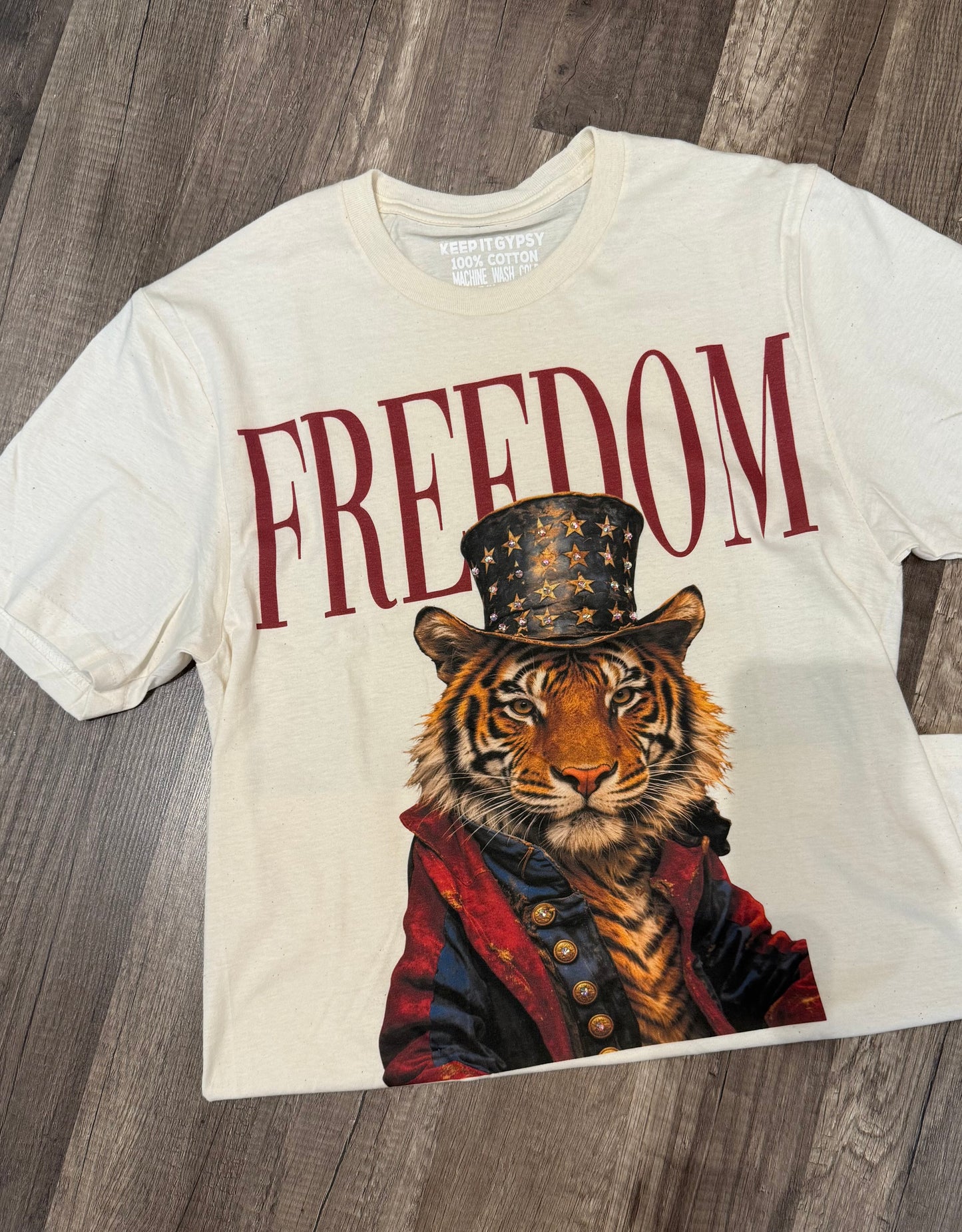 DROP THE WALLS Freedom Tiger