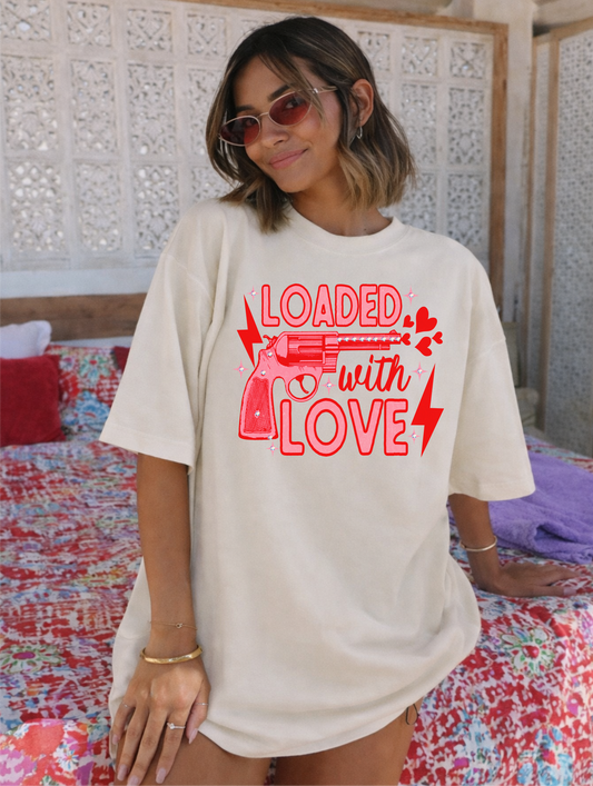 Loaded With Love Graphic Tee