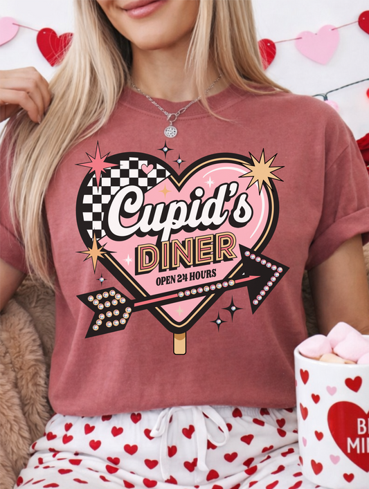 Cupid's Diner Graphic Tee