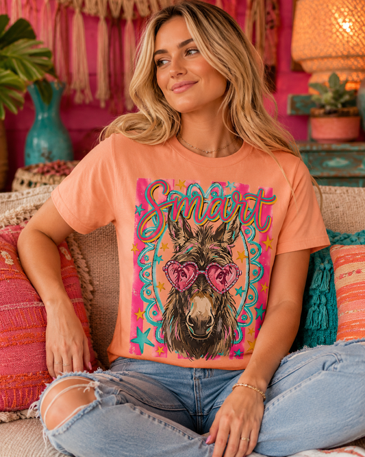 Smart A*s Cantaloupe Graphic Tee 1158