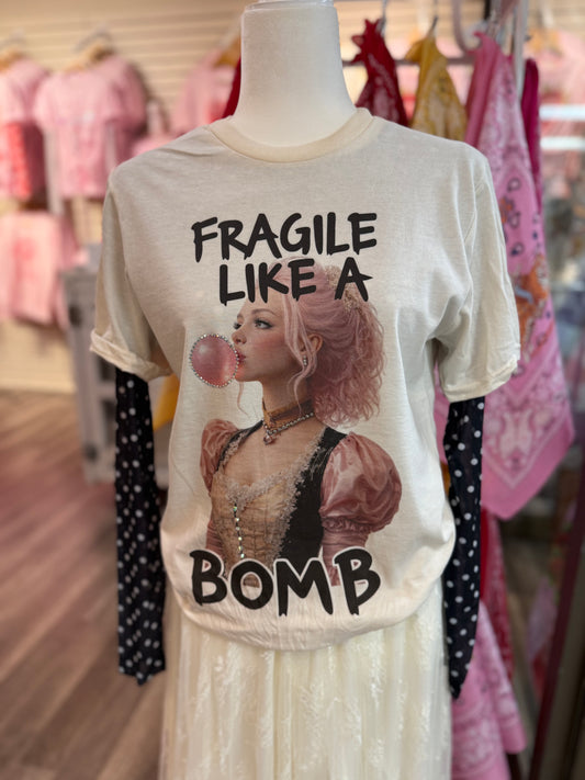 Fragile Like A Bomb Graphic Tee