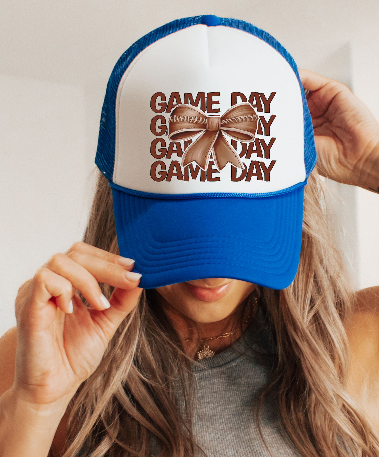 Gameday with Bow Mascot Trucker Ballcap