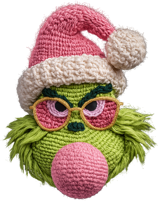 Green Guy Bubble Crochet Graphic Tee