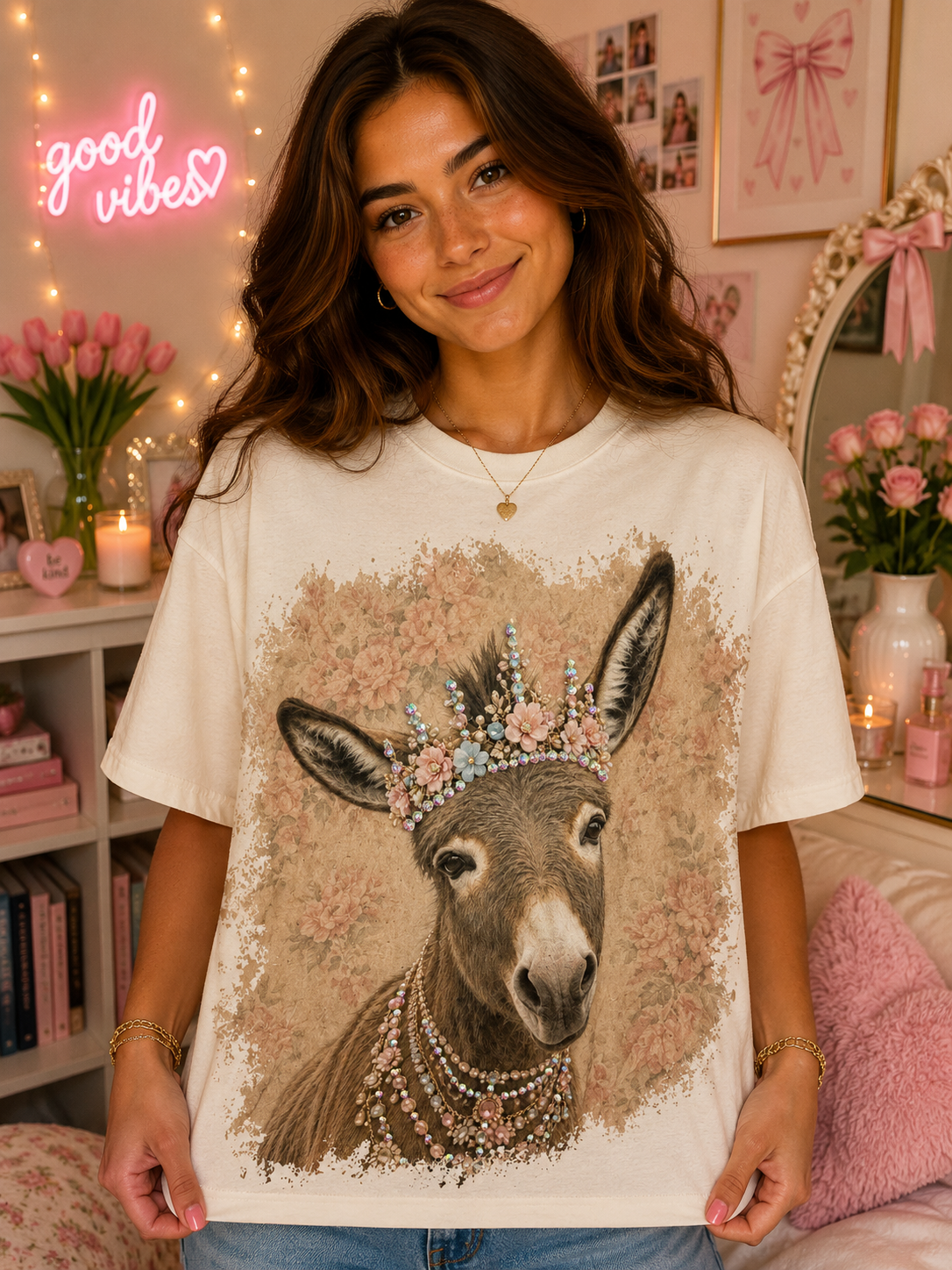 DSP Donkey with Necklace