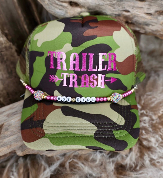 TRUCKER CAP Trailer Trash Camo