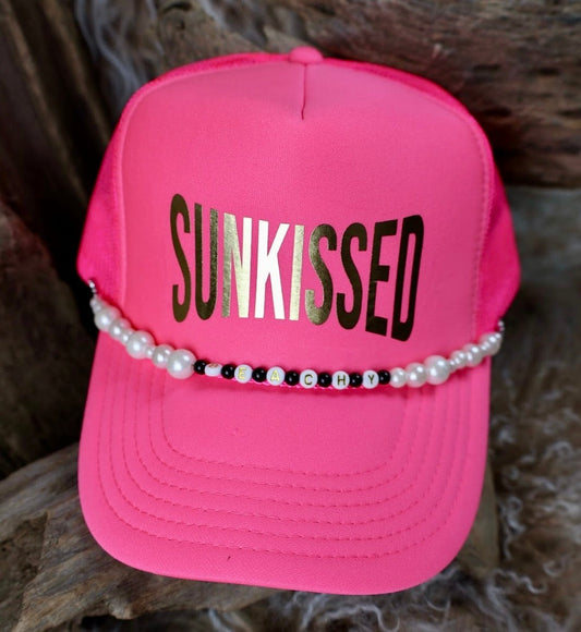 TRUCKER CAP Sunkissed PinkGold