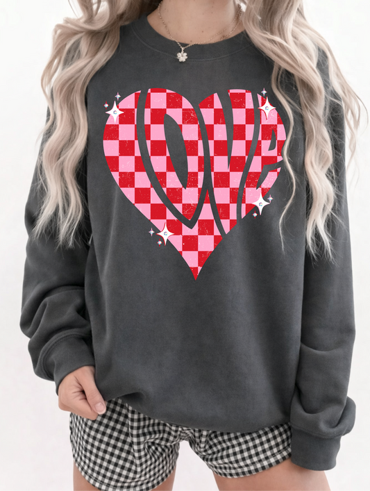 Love Grey Crewneck