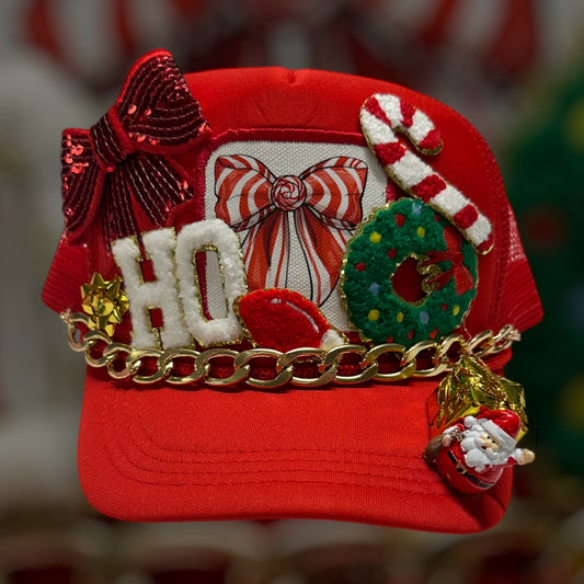 Ho Christmas Trucker Ballcap