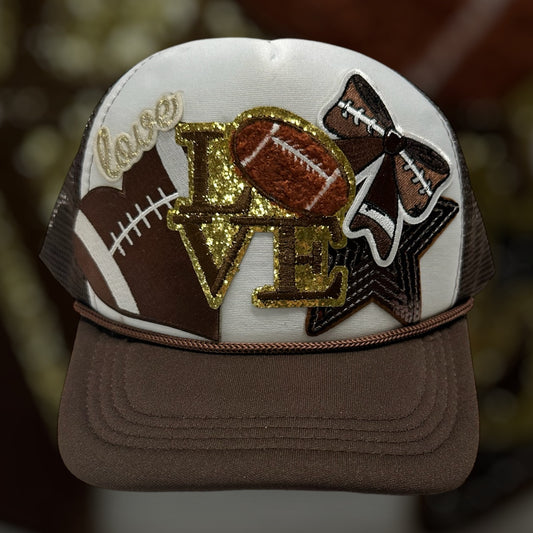 Football Love Gameday Trucker Ballcap