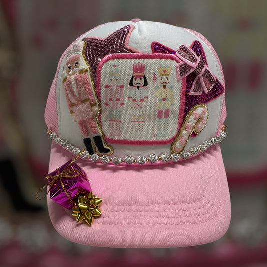 Nutcracker Christmas Trucker Ballcap