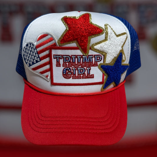 Trump Girl Trucker Ballcap