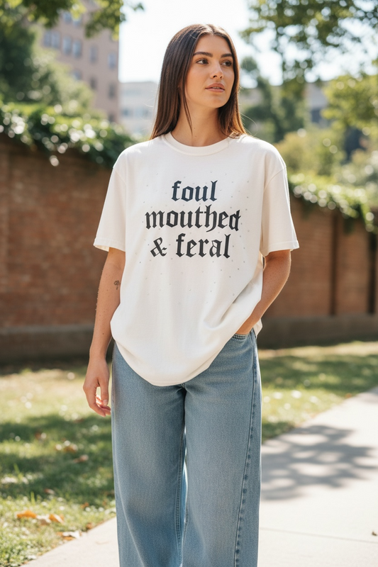 Foul Mouthed and Feral Graphic Tee