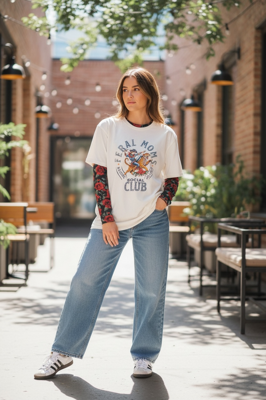 Feral Moms Club Graphic Tee