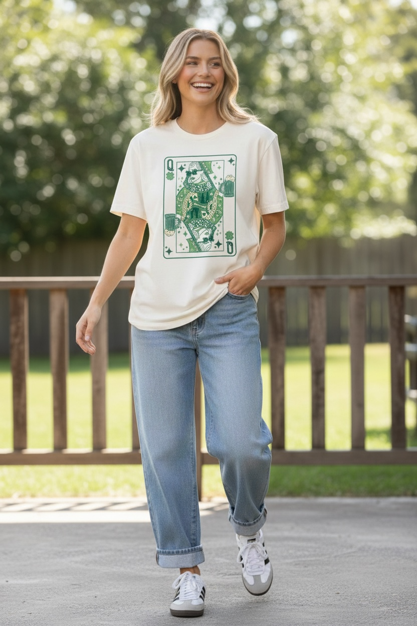 Queen of Hearts Graphic Tee