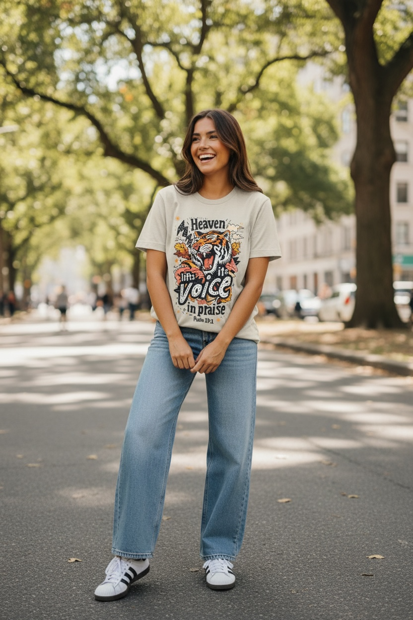 Heaven Lifts its Voice Graphic Tee